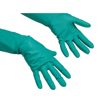 Универсальные нитриловые перчатки (зеленые
