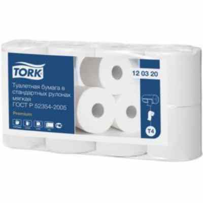 Туалетная бумага Tork в стандартных рулончиках
