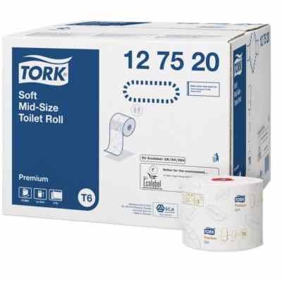 Туалетная бумага Tork в миди-рулонах