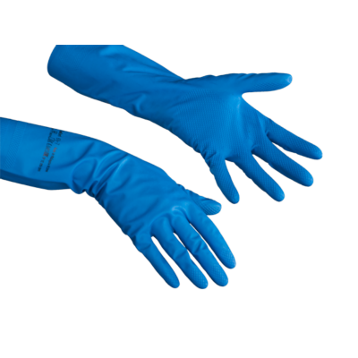 Нитриловые перчатки Комфорт (голубые
