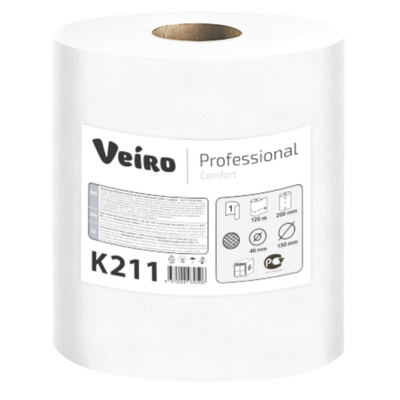 Полотенца бумажные в рулонах Veiro Professional Comfort (арт. K211)
