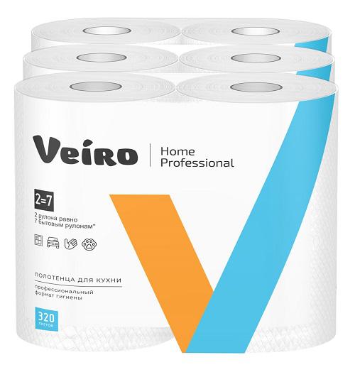 Кухонные рулонные бумажные полотенца Veiro